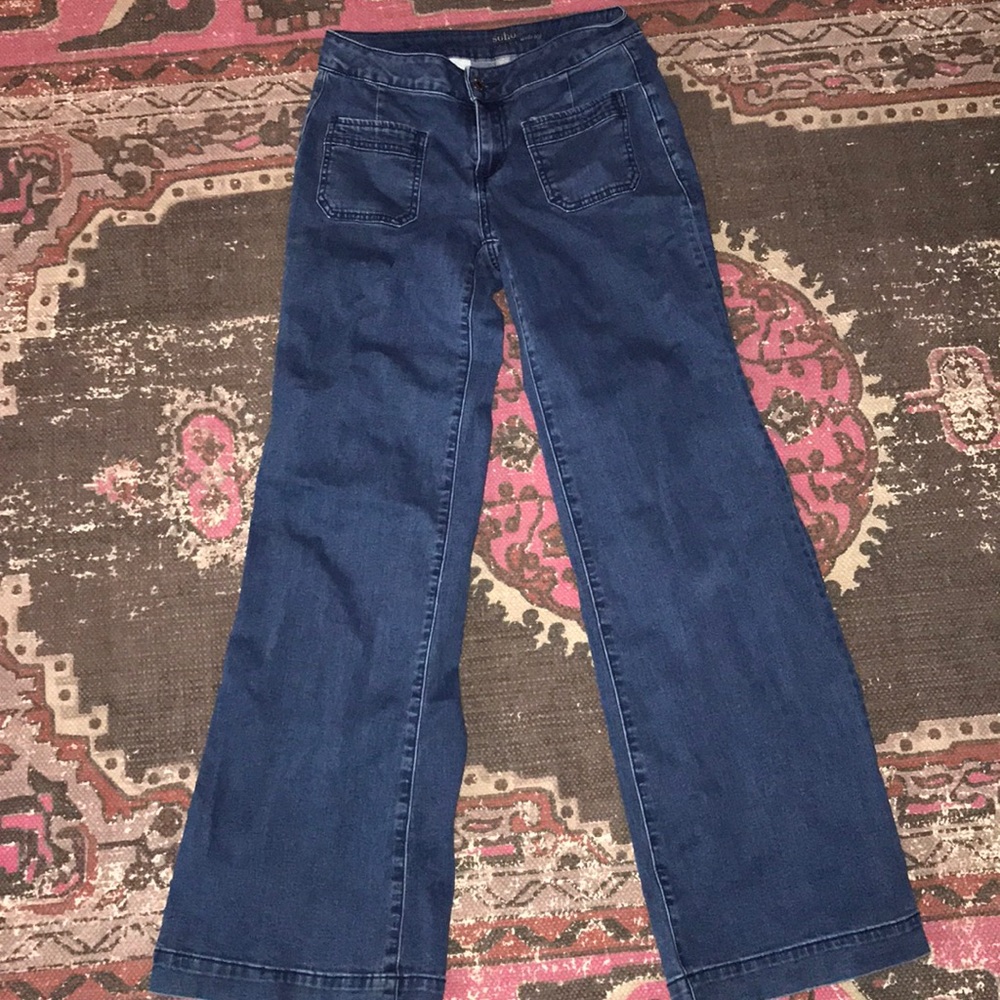 Soho wide legged jean